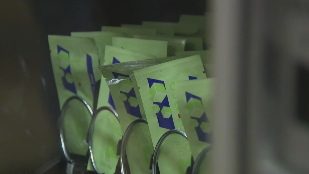Harm reduction vending machines added